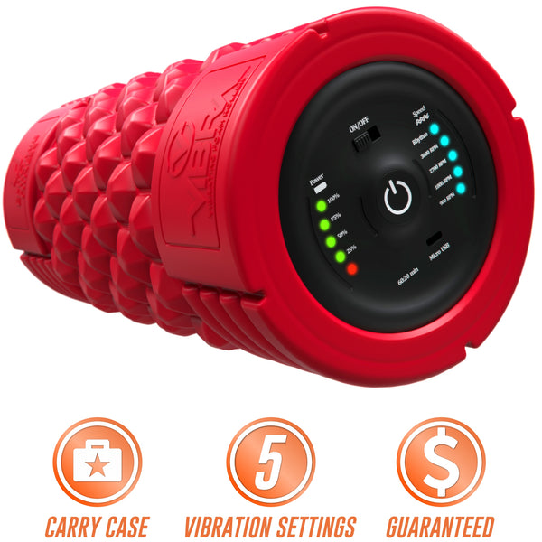 VIBRA Vibrating Foam Roller Epitomie Fitness VIBRA Vibrating Foam Roller Epitomie Fitness