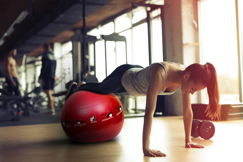 How to Use an Exercise Ball for Full Body Strengthening (Full