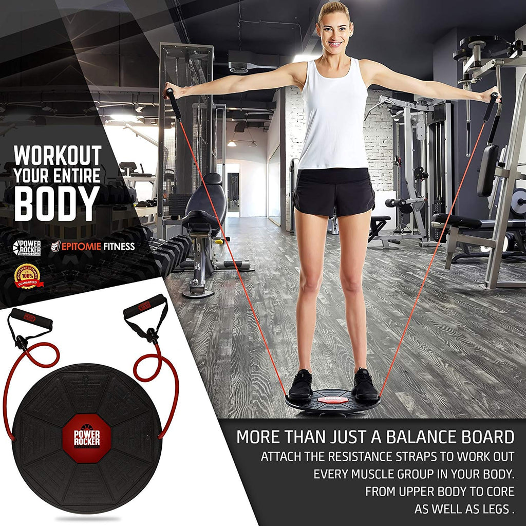 Power Rocker Balance Board – Epitomie Fitness