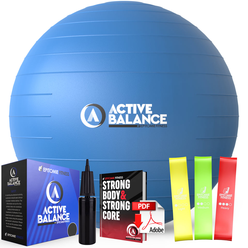 Balance Exercise Ball Active Balance Exercise Ball – Epitomie Fitness